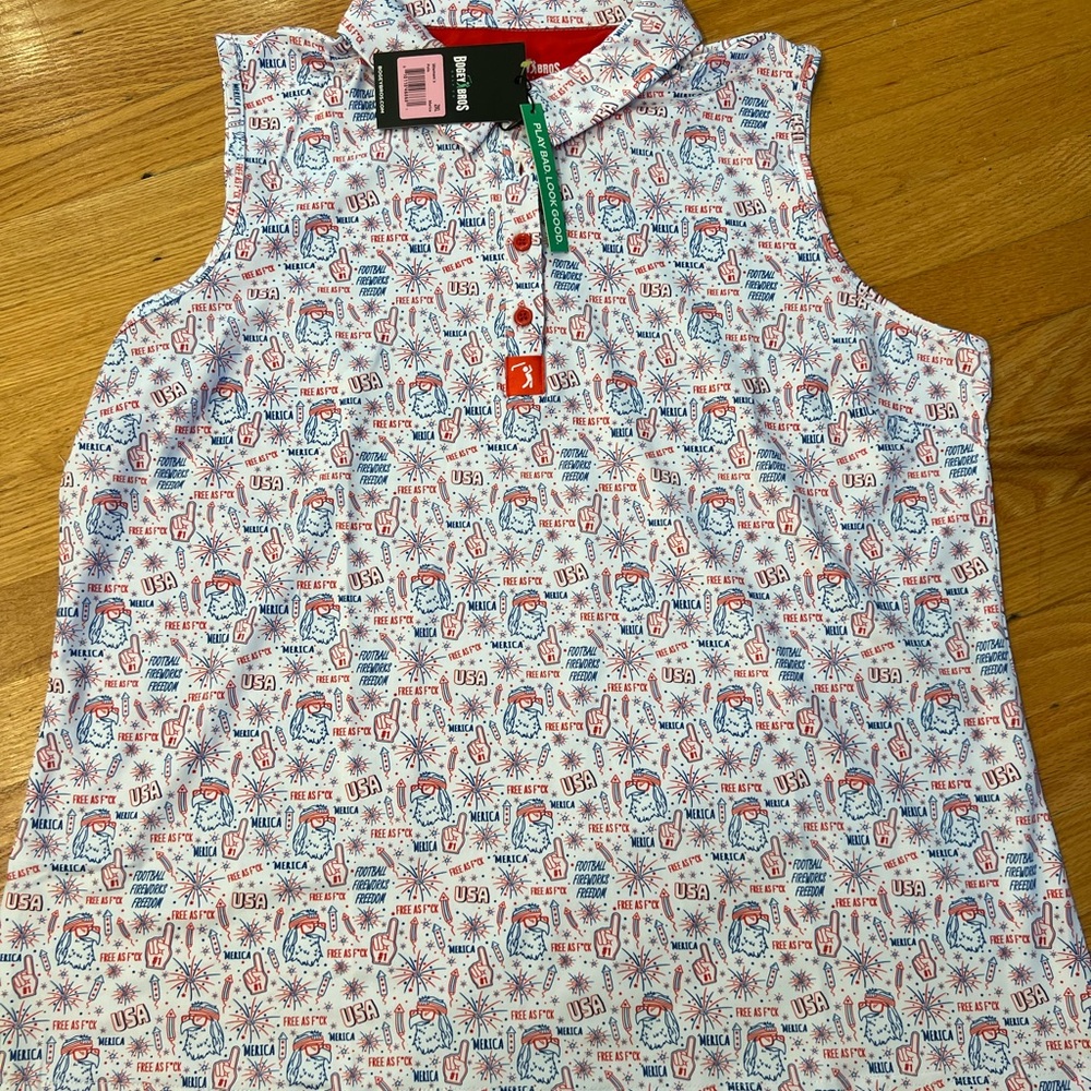 Bogey bros golf sleeveless shirt